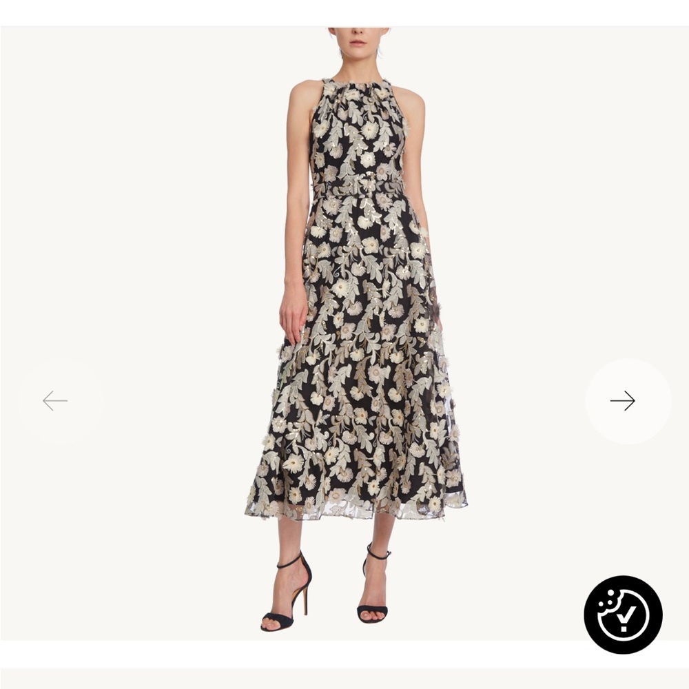 NWT Badgley Mishka Floral Halter Dress